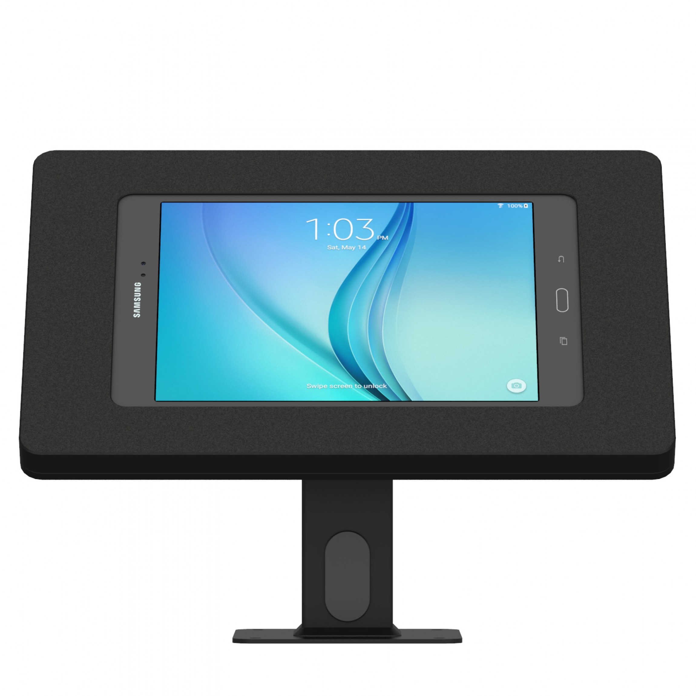 VidaMount Samsung Galaxy Tab A 8.0 Black Enclosure w. 360 Rotate & Tilt