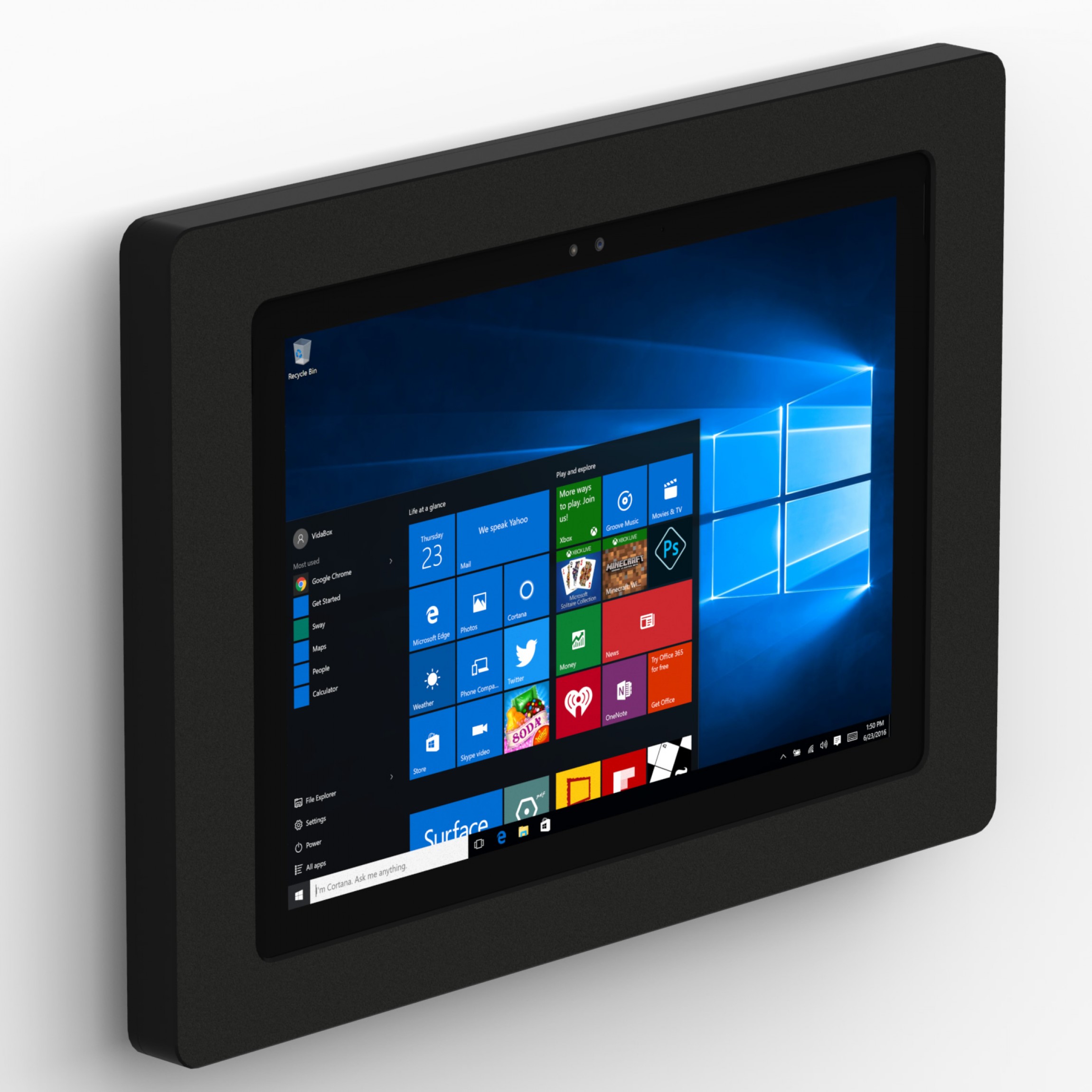 VidaMount Fixed Slim Wall Microsoft Surface Pro 7+, Pro 7, Pro 6