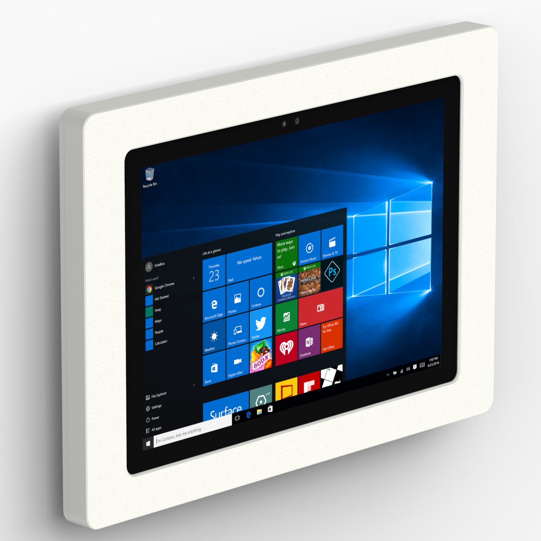 VidaMount Fixed Slim Wall Microsoft Surface Pro 7+, Pro 7, Pro 6
