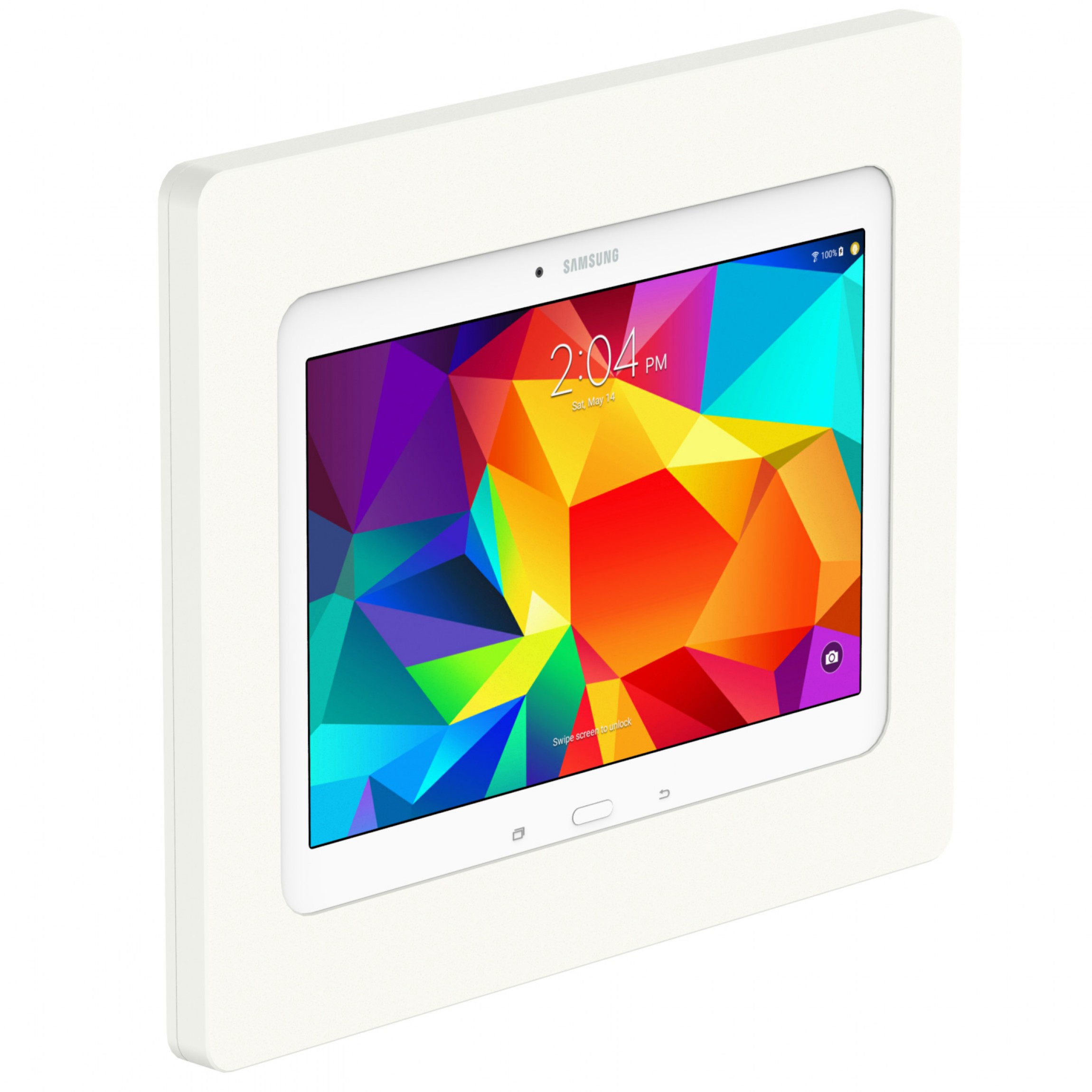 tempo Elastisch snijden VidaMount VESA Tablet Enclosure - Samsung Galaxy Tab 4 10.1 - White