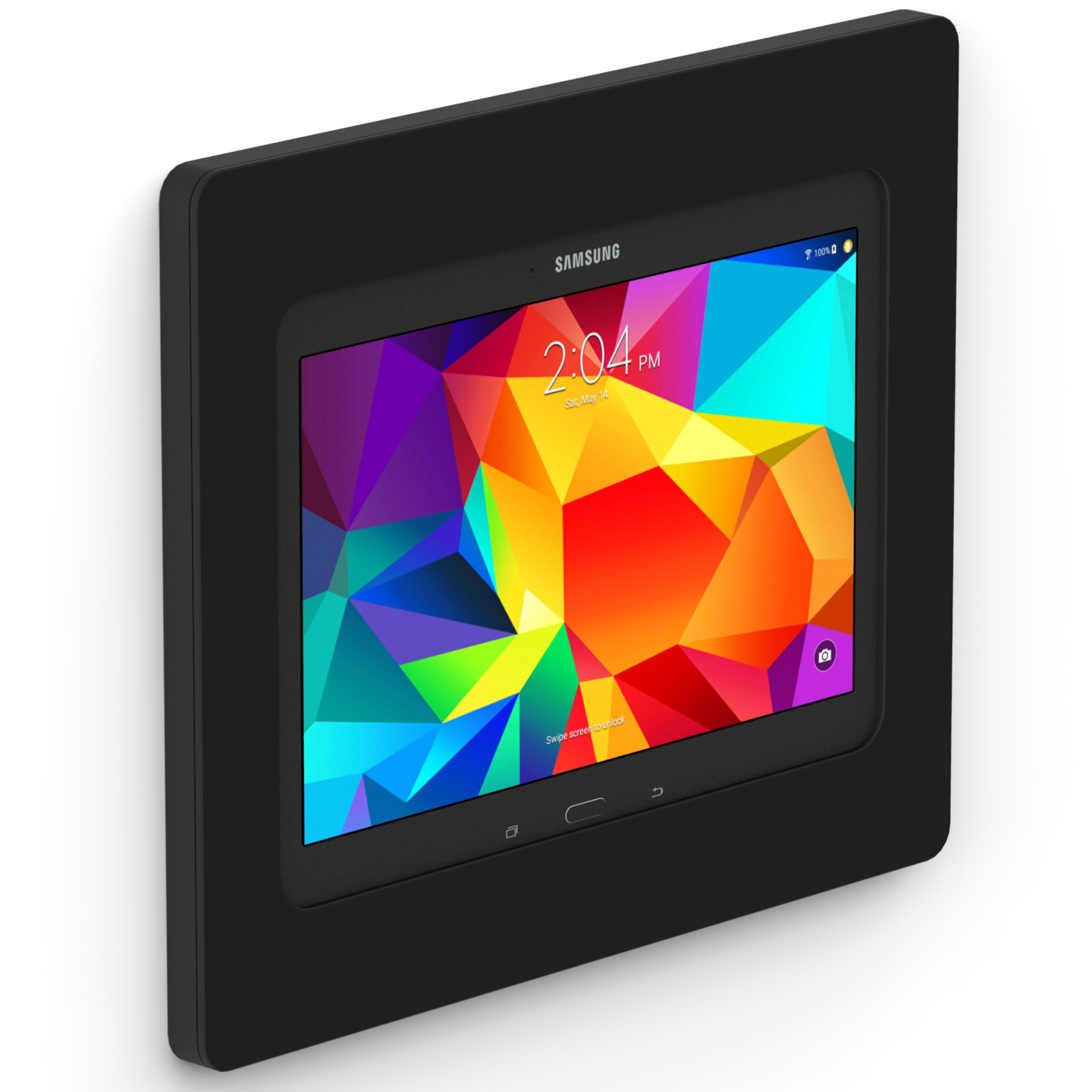 commentaar Martin Luther King Junior Gaan Black - Samsung Galaxy Tab 4 10.1 - VidaMount On-Wall Tablet Mount