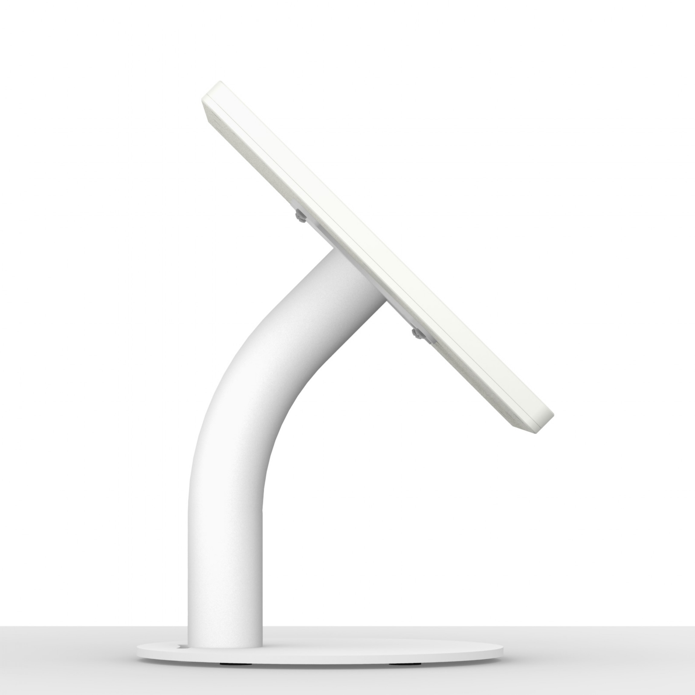 VidaMount 12.9inch iPad Pro White Enclosure w. Portable Fixed VESA Stand
