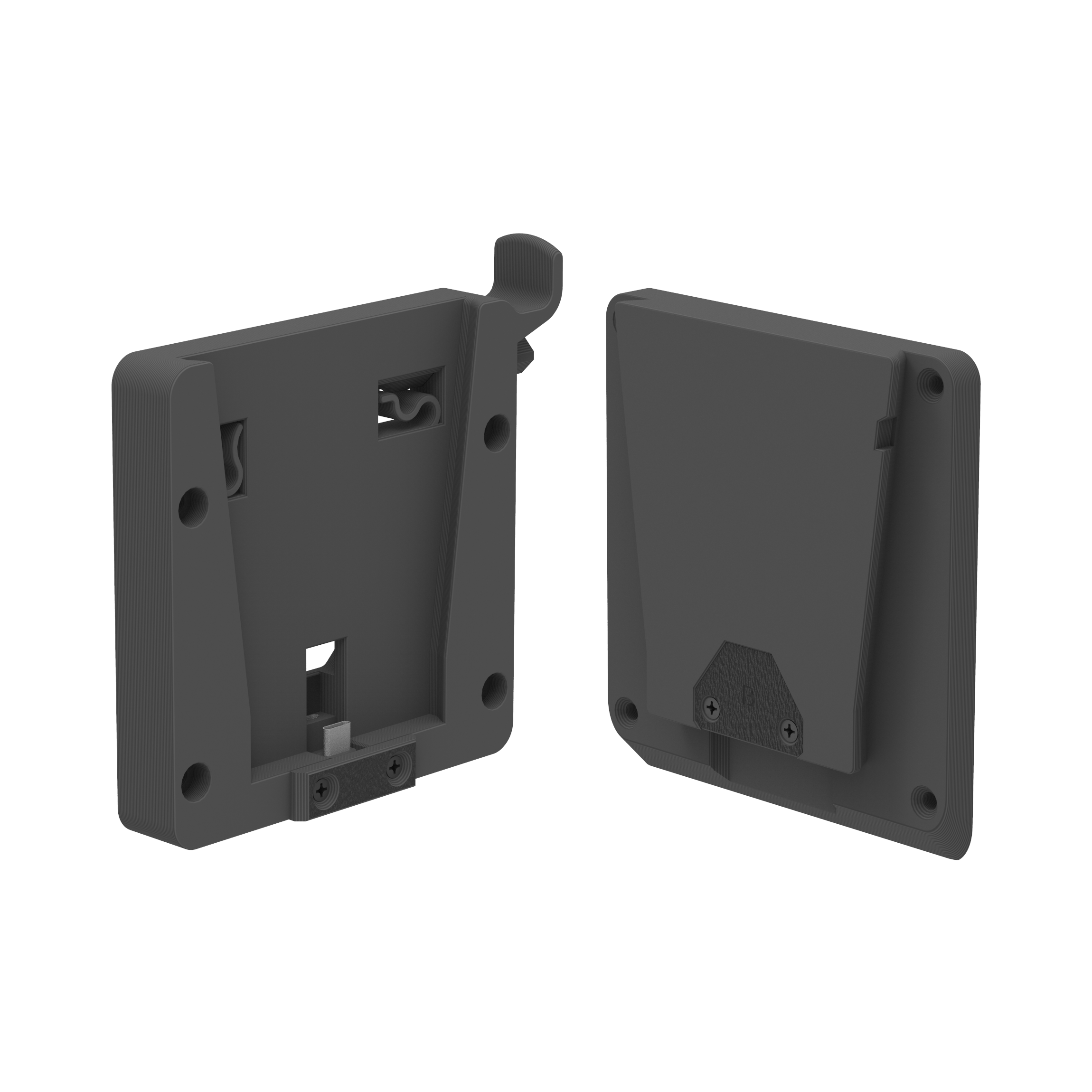 VESA 100 / Wall VidaMount® ChargeDOCK™ - Black