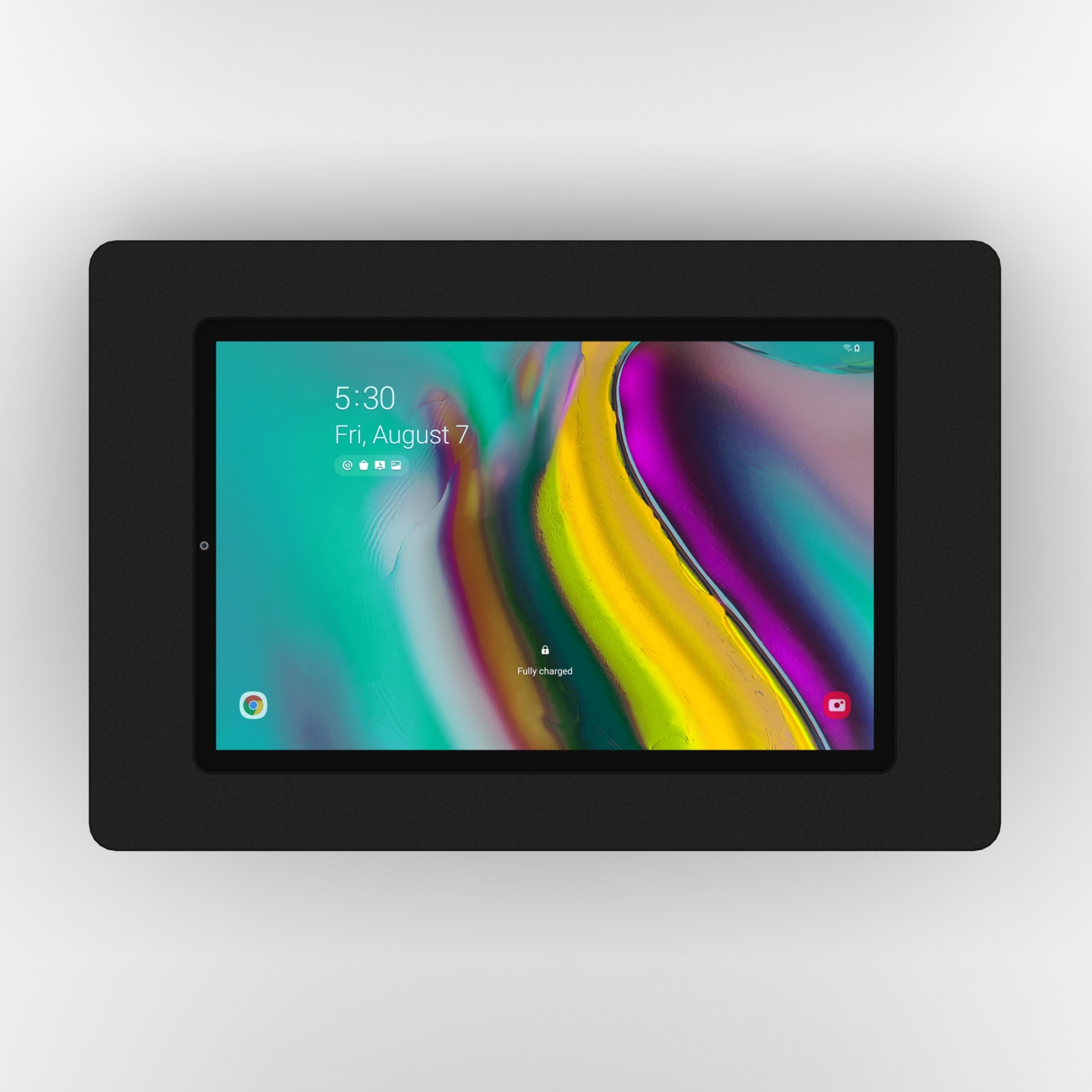 VidaMount Samsung Galaxy Tab S5e 10.5 Black Enclosure w. Fixed Tilted