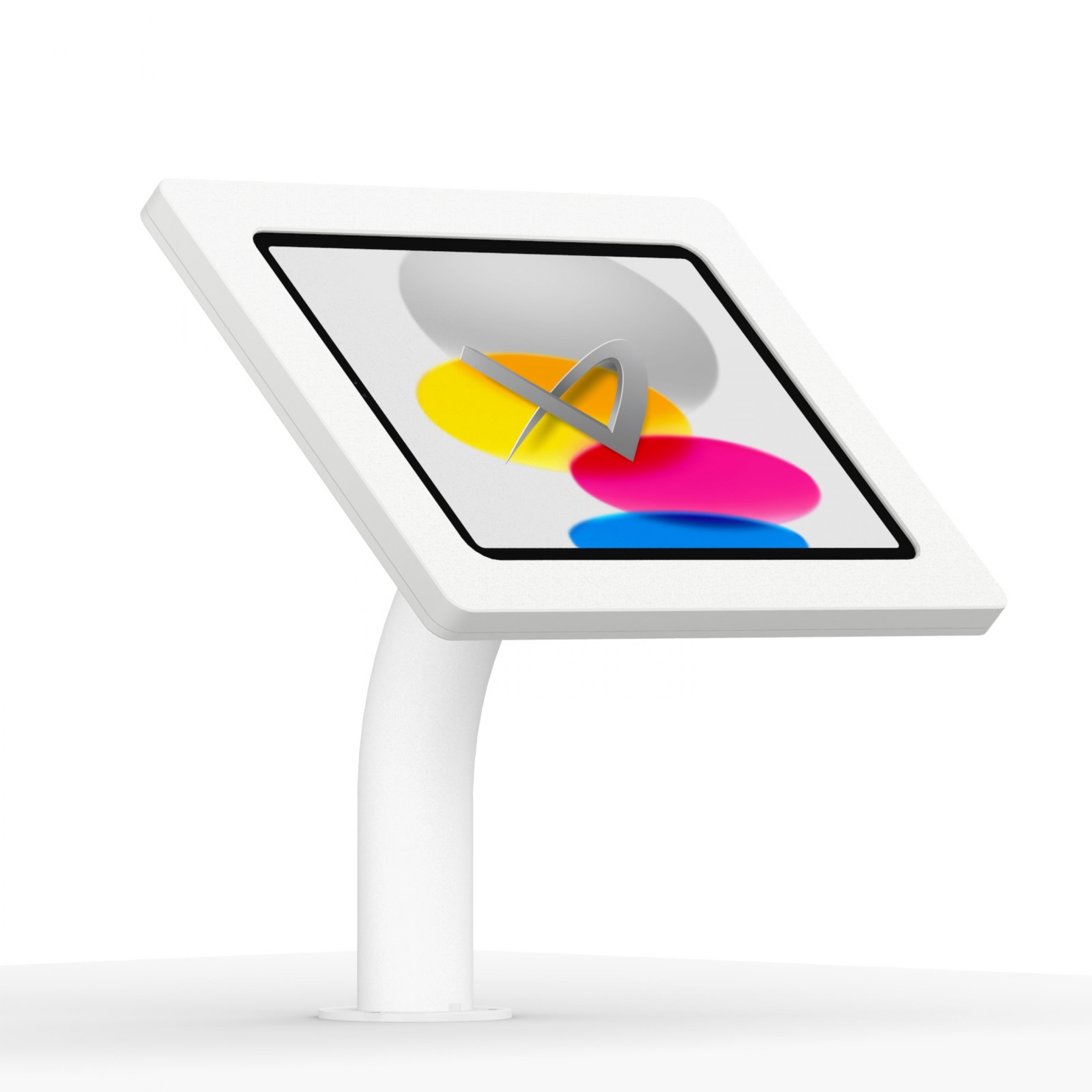 Secure Tablet Stand - Desk or Wall-Mountable