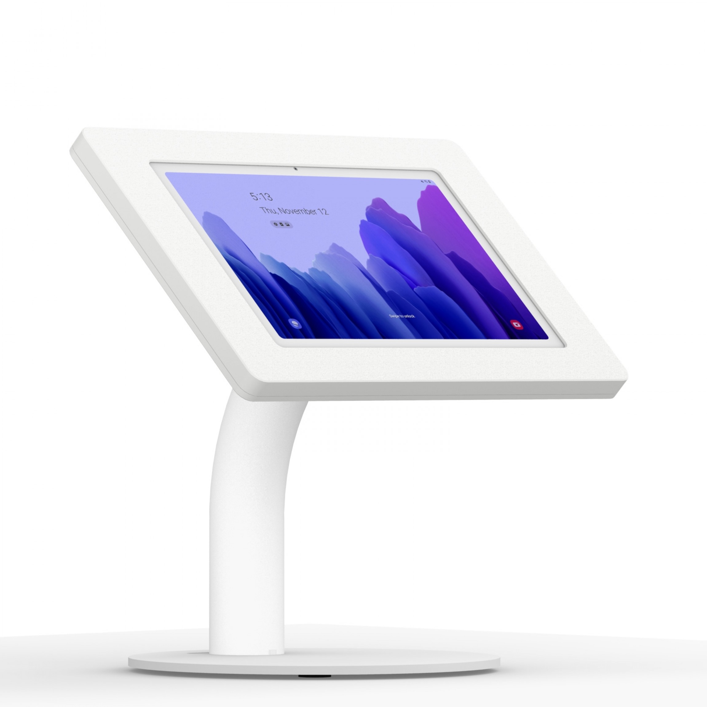 Show Store Display Galaxy Tab 3/4 10.1 Clear Desktop Stand for Kiosk POS 