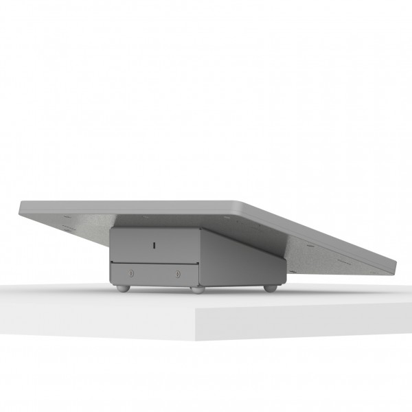 VidaMount 12.9inch iPad Pro Light Grey Enclosure w. Fixed Tilted 15