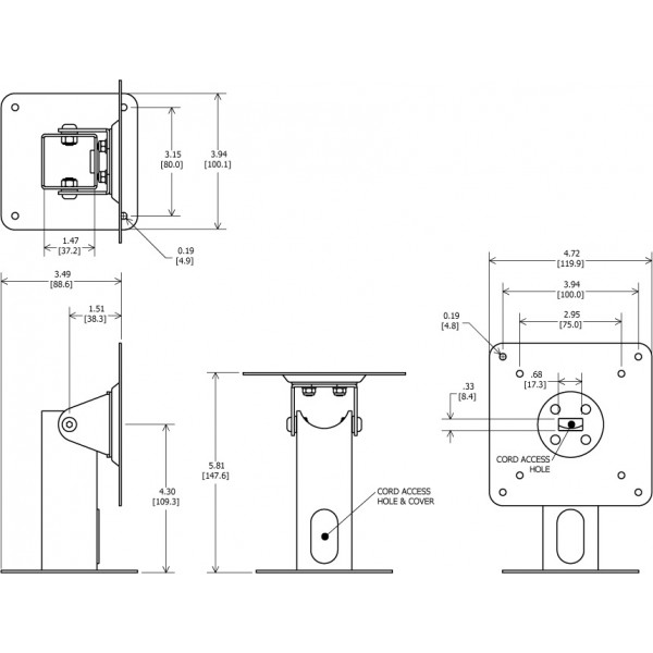 テーブル・チェア・ハンモック MOUNT DIMENSION THE DIMENSION PLATE The Dimension Plate V2 - MOUNT DIMENSION