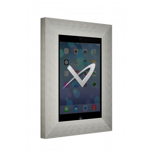 VidaMount Wall Frame - iPad Mini 4 & 5 - Brushed German Silver