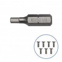 Tamper Resistant Pin-in-Socket Hex Insert Bit