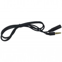 3.5mm Port 36" Audio Jumper Cable w. Straight Connector (BLACK)