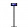 Fixed VESA Floor Stand - Samsung Galaxy Tab A7 10.4 - Black [Full Front View]