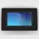 Fixed Tilted 15° Wall Mount - Samsung Galaxy Tab E 9.6 - Black [Front View]