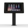 Fixed Desk/Wall Surface Mount - iPad Mini 1, 2 & 3 - Black [Front View]