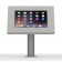 Fixed Desk/Wall Surface Mount - iPad 2, 3 & 4 - Light Grey [Front View]