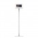  Fixed VESA Floor Stand - iPad 2, 3 & 4 - White [Full Front View]