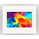 Tilting VESA Wall Mount - Samsung Galaxy Tab 4 10.1 - White [Front View]