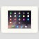 Fixed Slim VESA Wall Mount - iPad Mini 4 - White [Front View]