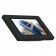 Adjustable Tilt Surface Mount - Samsung Galaxy Tab A8 10.5 - Black [Front Isometric View]