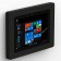 Fixed Slim VESA Wall Mount - Microsoft Surface Go - Black [Isometric View]