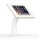 Fixed Desk/Wall Surface Mount - iPad Mini 1, 2 & 3 - White [Front Isometric View]