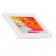 White iPad 10.2 Adjustable Flip Surface Mount [Front Iso View]