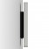 Fixed Slim VESA Wall Mount - Samsung Galaxy Tab E 9.6 - Light Grey [Side View]