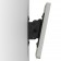 Tilting VESA Wall Mount - iPad Mini 1, 2 & 3 - Light Grey [Side View 10 degrees down]