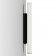Fixed Slim VESA Wall Mount - Samsung Galaxy Tab E 9.6 - White [Side View]