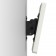 Tilting VESA Wall Mount - Samsung Galaxy Tab E 9.6 - White [Side View 10 degrees down]