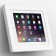 Fixed Tilted 15° Wall Mount - iPad 2, 3 & 4 - White [Front Isometric View]