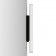 Fixed Slim VESA Wall Mount - 10.2-inch iPad 7th Gen - White [Side View]