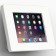 Fixed Tilted 15° Wall Mount - iPad Mini 1, 2, & 3 - White [Front Isometric View]