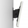 Tilting VESA Wall Mount - iPad Mini 4 - White [Side View 10 degrees down]