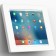 Fixed Tilted 15° Wall Mount - 12.9-inch iPad Pro - White [Front Isometric View]