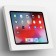 Fixed Tilted 15° Wall Mount - 11-inch iPad Pro - White [Front Isometric View]