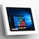 Fixed Tilted 15° Wall Mount - Microsoft Surface Pro (2017) & Surface Pro 4 - White [Front Isometric View]