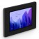 VidaMount On-Wall Tablet Mount - Samsung Galaxy Tab A7 10.4 - Black [Iso Wall View]