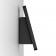 Fixed Tilted 15° Wall Mount - 11-inch iPad Pro - Black [Side View]