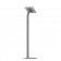 Fixed VESA Floor Stand - iPad Mini 4 - Light Grey[Full Back Isometric View]