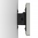 Tilting VESA Wall Mount - Samsung Galaxy Tab 4 7.0 - Light Grey   [Side View 0 degrees]