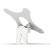 Adjustable Flip Surface VESA Mount - White