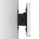 Tilting VESA Wall Mount - Samsung Galaxy Tab 4 7.0 - White  [Side View 0 degrees]