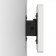 Tilting VESA Wall Mount - Samsung Galaxy Tab E 8.0 - White [Side View 0 degrees]