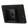 Fixed Tilted 15° Wall Mount - Samsung Galaxy Tab A 10.1 (2019 version) - Black [Back Isometric View]