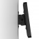 Tilting VESA Wall Mount - Samsung Galaxy Tab E 9.6 - Black [Side View 10 degrees up]
