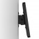 Tilting VESA Wall Mount - iPad Air 1 & 2, 9.7-inch iPad Pro - Black [Side View 10 degrees up]