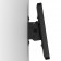 Tilting VESA Wall Mount - iPad Mini 1, 2 & 3 - Black [Side View 10 degrees up]