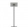 Fixed VESA Floor Stand - 12.9-inch iPad Pro - Light Grey [Full Back View]