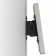 Tilting VESA Wall Mount - Samsung Galaxy Tab E 9.6 - Light Grey [Side View 10 degrees up]